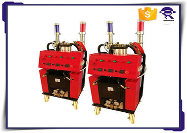 Máquina vermelha 6-8kg/Min For Exterior Wall Insulation da espuma de poliuretano
