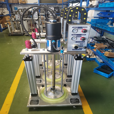 da bomba pneumática pneumática da graxa de 80L 200L coluna dobro